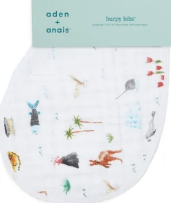 Aden + Anais Classic Burpy Bibs, 2 Pack - Around the World