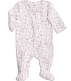 Aden + Anais Long Sleeve Zipper One-Piece - Vines (6-9 Months)