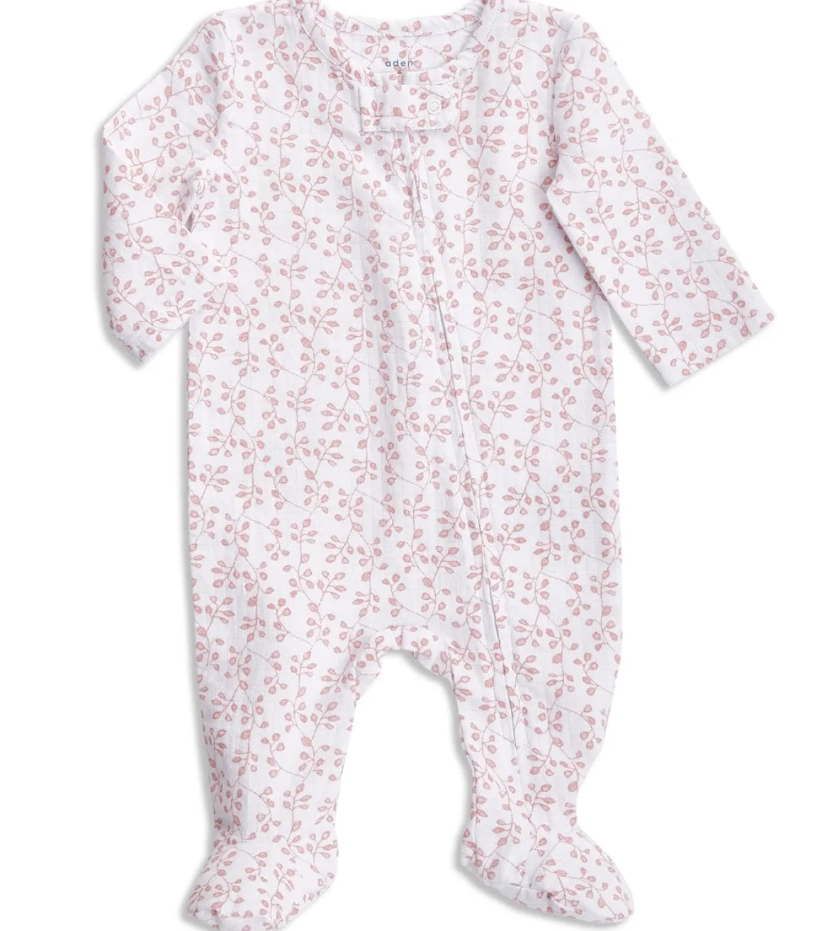 Aden + Anais Long Sleeve Zipper One-Piece - Vines (6-9 Months)
