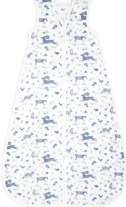 Aden + Anais Organic Cotton Sleeping Bag - Outdoors Sleepy Forest (18-36 months)