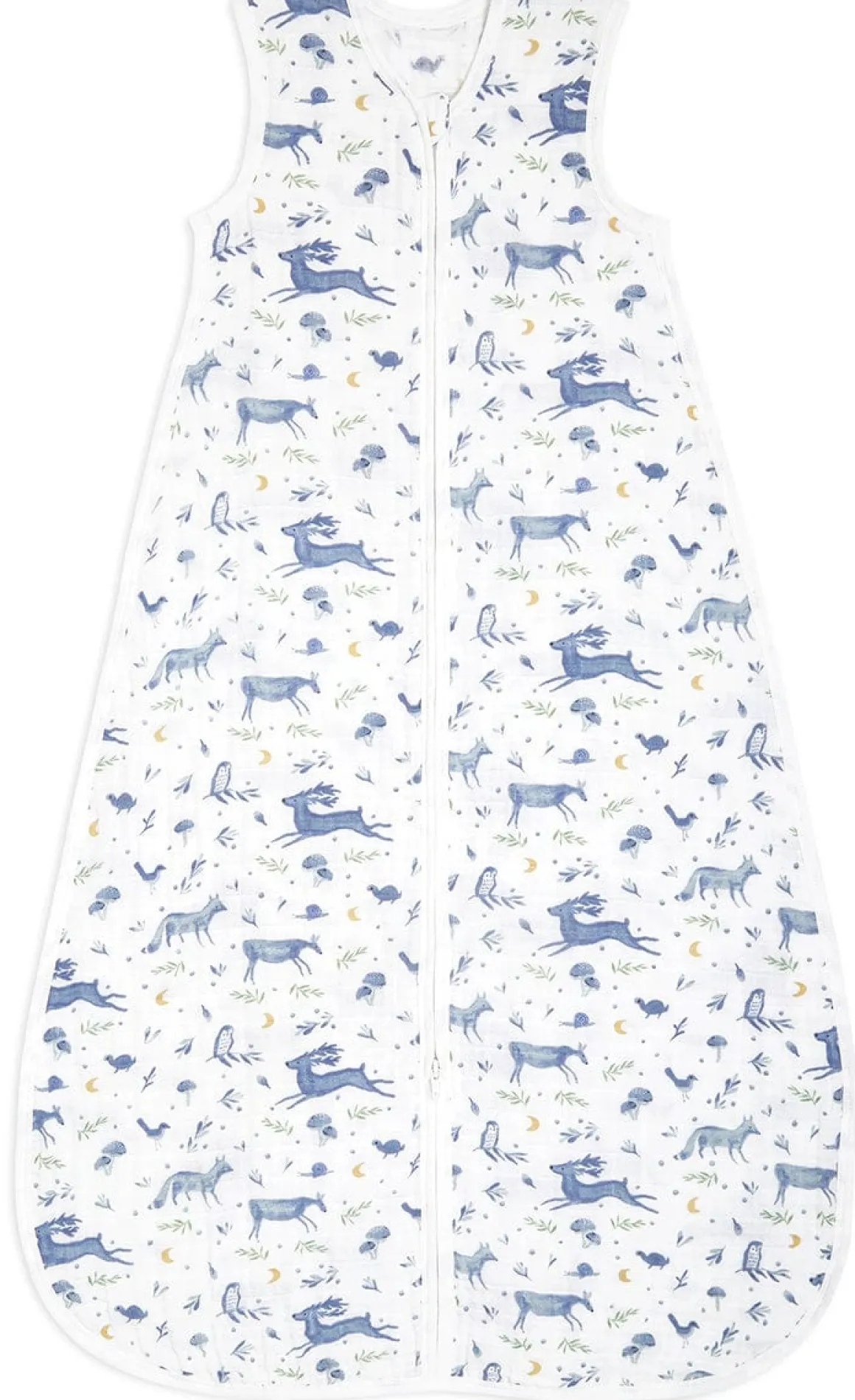 Aden + Anais Organic Cotton Sleeping Bag - Outdoors Sleepy Forest (18-36 months)