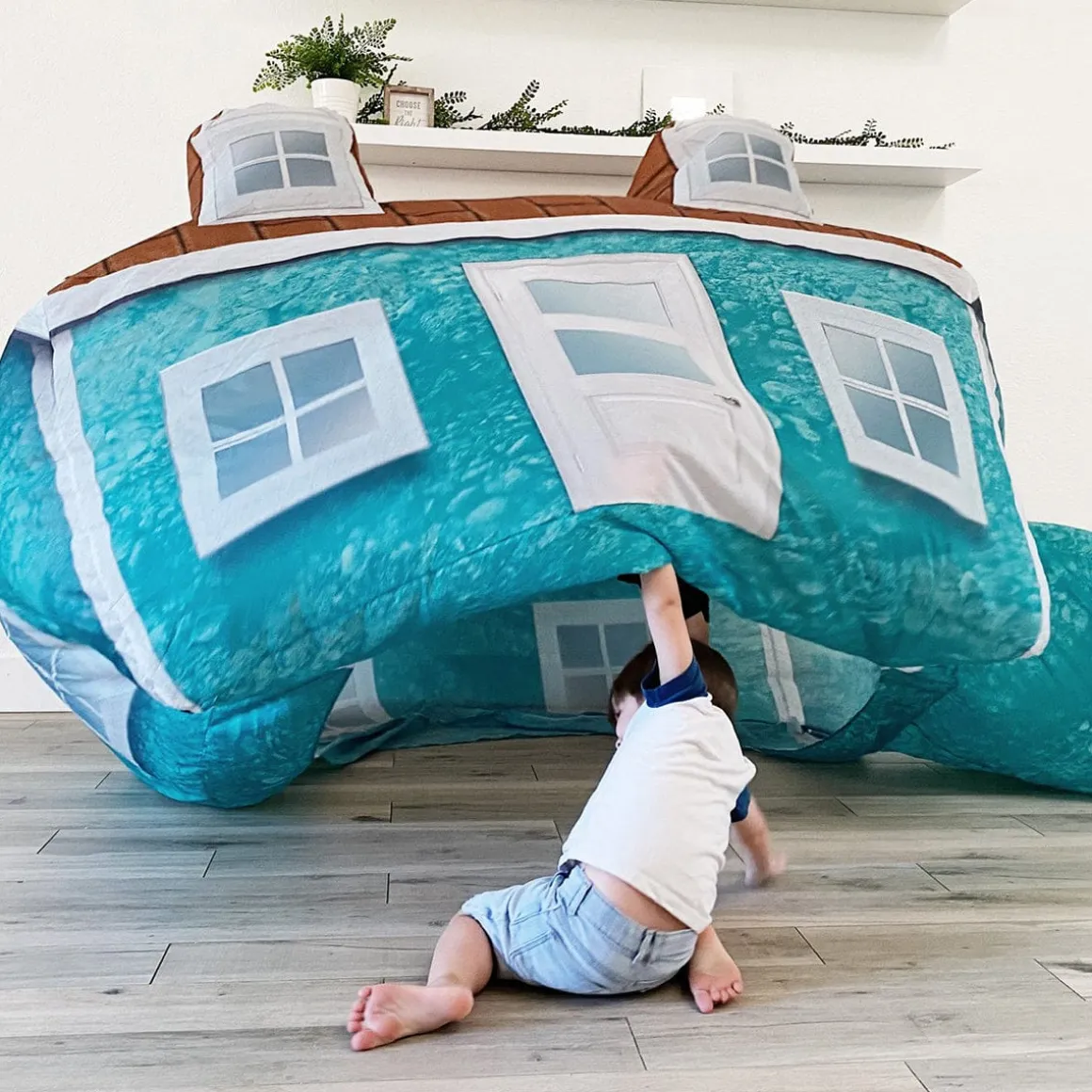 Airfort Inflatable Fort for Kids - Cabin
