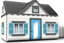 Airfort Inflatable Fort for Kids - Cottage