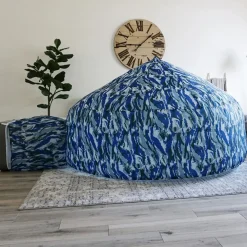 Airfort Inflatable Fort for Kids - Ocean Camo