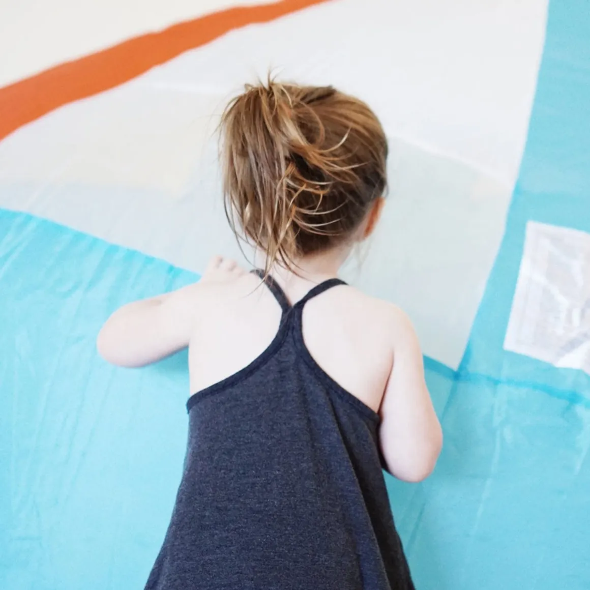 Airfort Inflatable Fort for Kids Beach Ball Blue