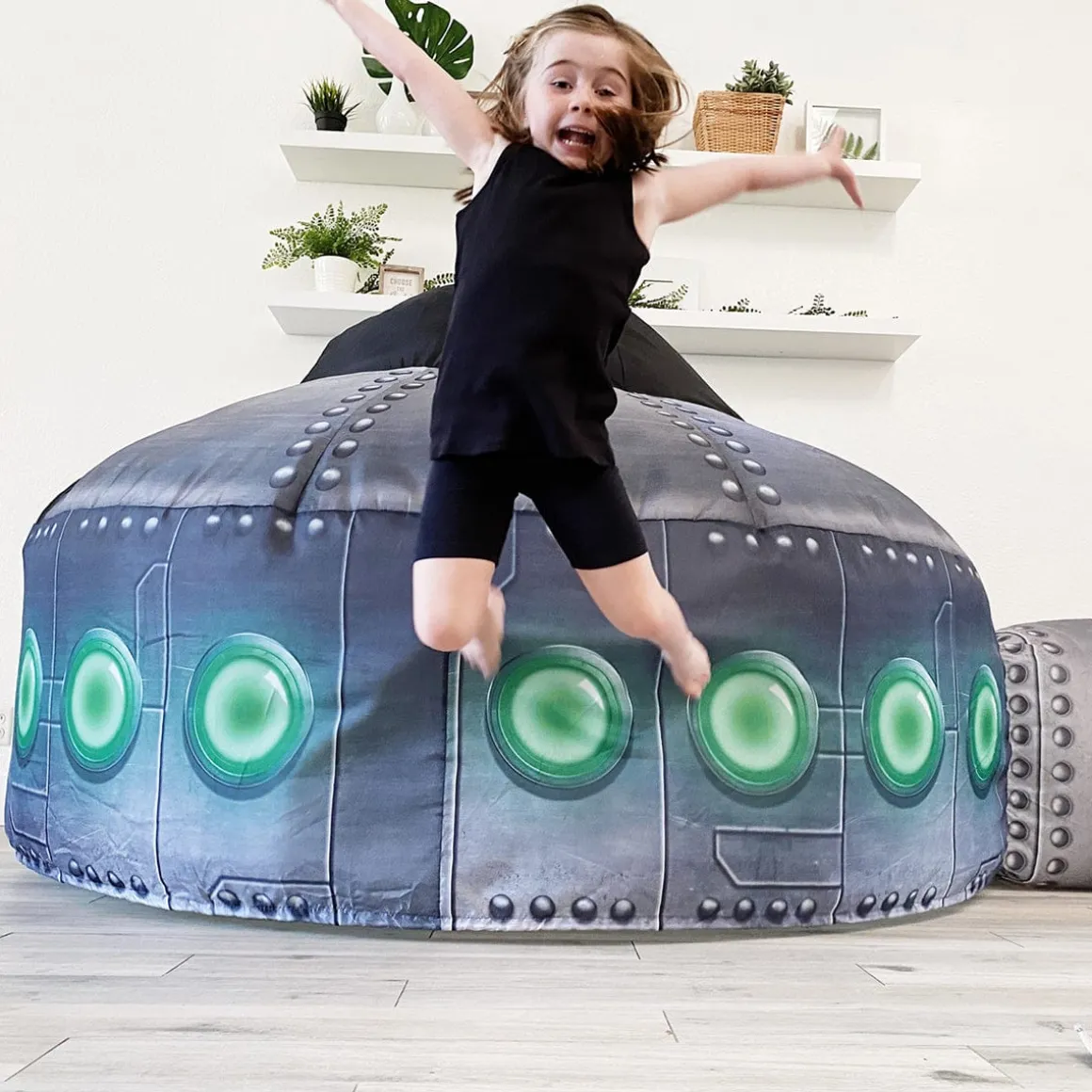 Airfort Inflatable Fort for Kids UFO
