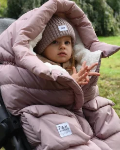 7AM Blanket 212 Evolution Footmuff, Oslo Cloud - Ash Rose
