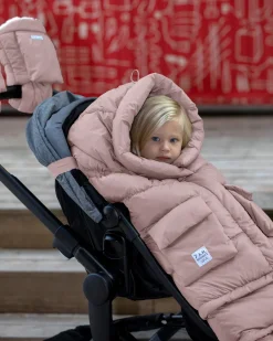 7AM Blanket 212 Evolution Footmuff, Oslo Cloud - Ash Rose