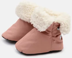 7AM Enfant Baby Booties - Benji - Rose Dawn, 6-12M