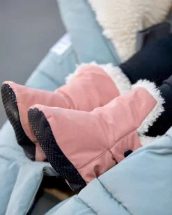 7AM Enfant Baby Booties - Benji - Rose Dawn, 6-12M