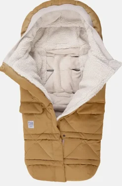 7AM Enfant Blanket 212 Evolution Footmuff - Cognac Quilted