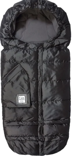 7AM Enfant Blanket 212 Evolution Footmuff - Metallic Charcoal