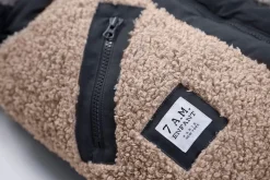 7AM Enfant Blanket 212 Evolution Footmuff - Oatmeal Teddy