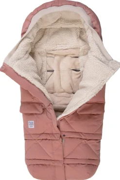 7AM Enfant Blanket 212 Evolution Footmuff - Rose Dawn Quilted