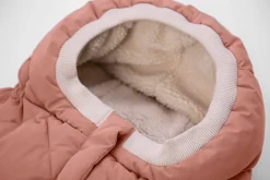 7AM Enfant Blanket 212 Evolution Footmuff - Rose Dawn Quilted