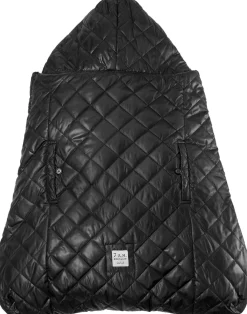7AM Enfant K-Poncho Baby Carrier Cover - Black Plush