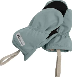7AM Enfant Mittens - Benji - Mirage Blue (6-12m)