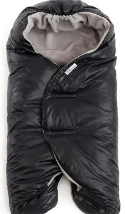 7AM Enfant Nido Quilted Wrap, Small - Black