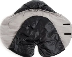 7AM Enfant Nido Quilted Wrap, Small - Black
