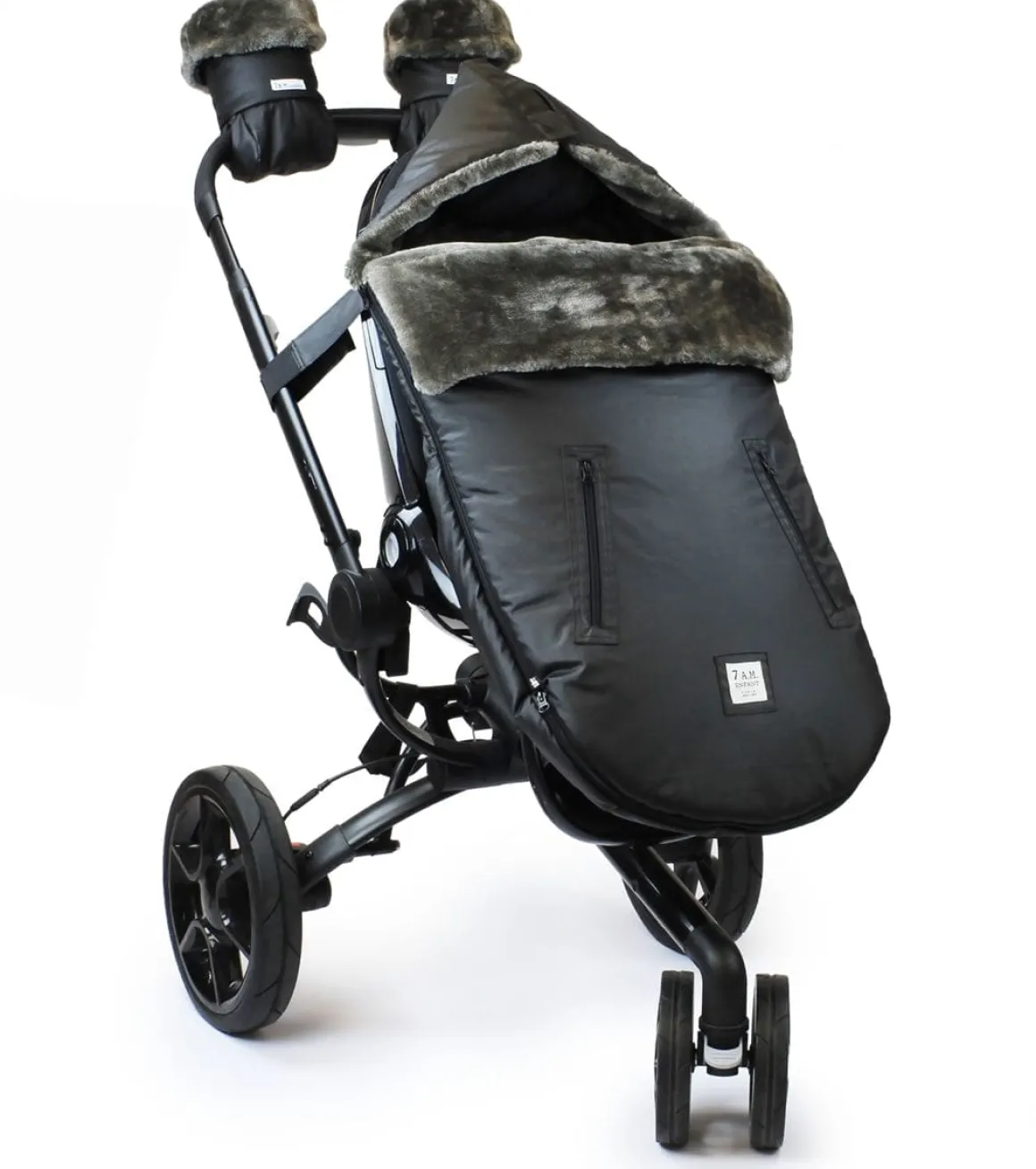 7AM Enfant POD Footmuff, Small/Medium (0-18M) - Waxed Forest