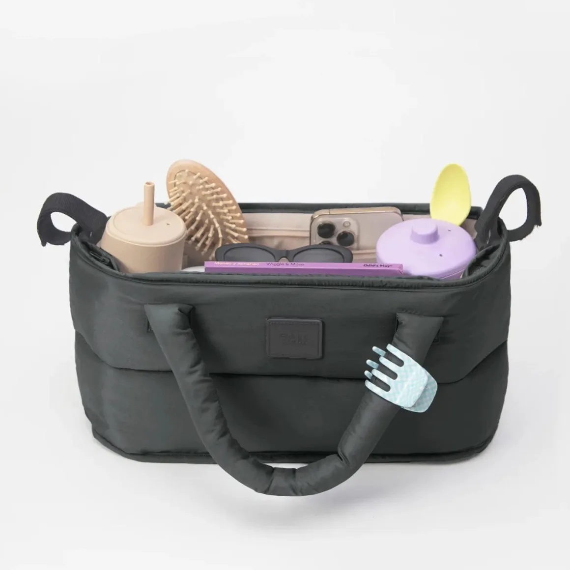 7AM Enfant Romy Stroller Organizer - Smokey