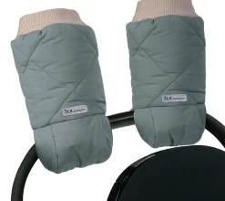 7AM Enfant warmmuffs - Benji - Mirage Blue Quilted