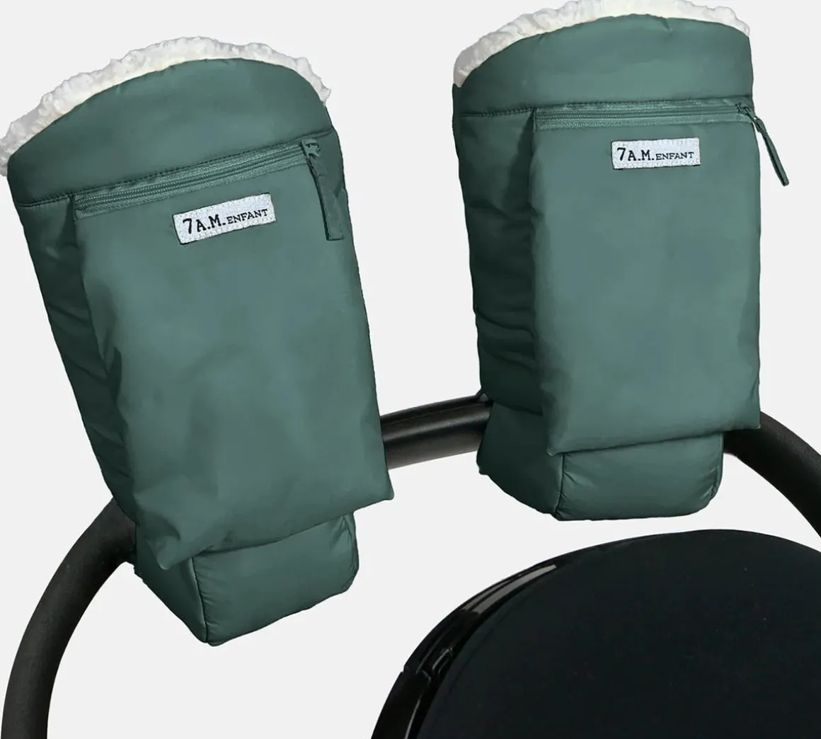 7AM Enfant Warmmuffs - Oslo - Pine (One Size)