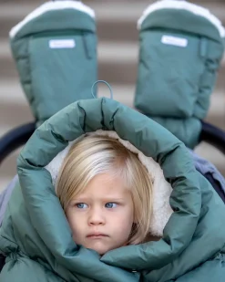 7AM Enfant Warmmuffs - Oslo - Pine (One Size)