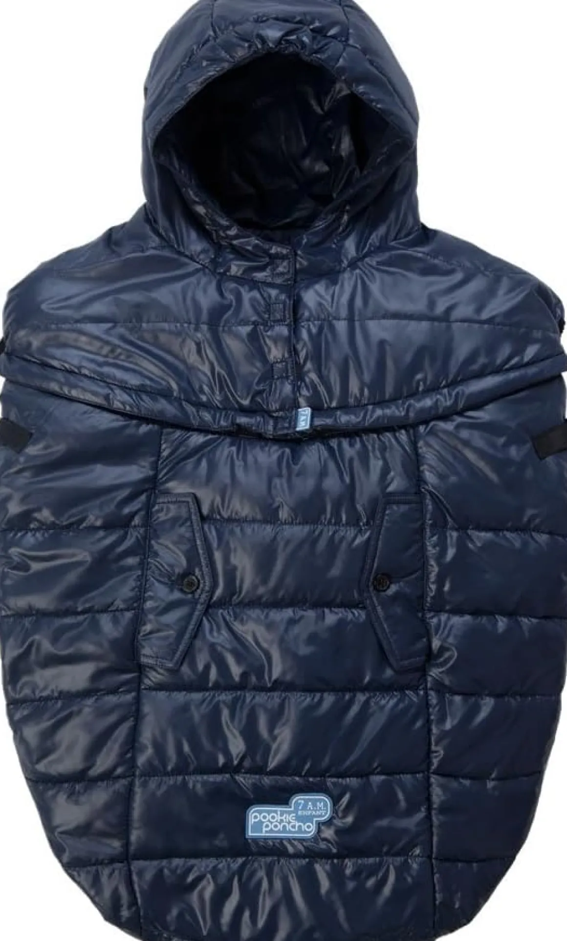7AM Pookie Poncho - Midnight Blue