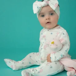 Angel Dear Blankie - Pink Narwhal