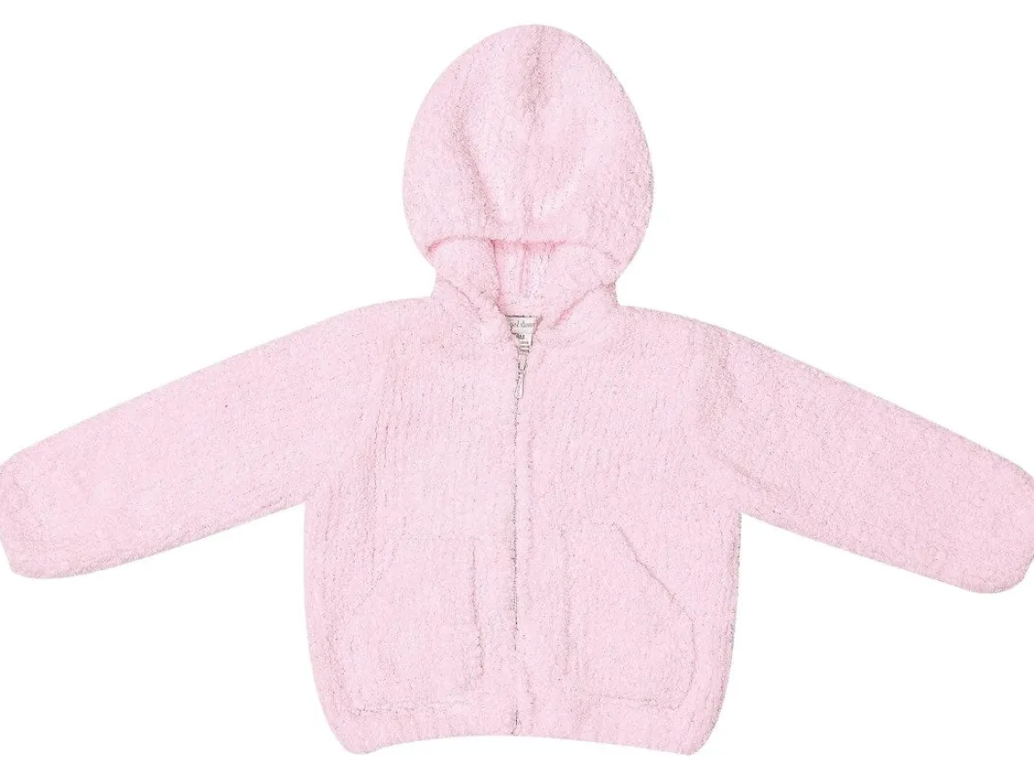Angel Dear Chenille Hoodie, 0-6 Months - Pink