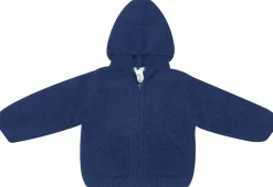 Angel Dear Chenille Hoodie, 12-18 Months - Navy