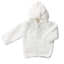 Angel Dear Chenille Hoodie, 6-12 Months - White