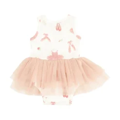 Angel Dear Ribbed Tank Bodysuit Tutu