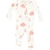 Angel Dear 2 Way Zipper Ruffle Sleeves Footie