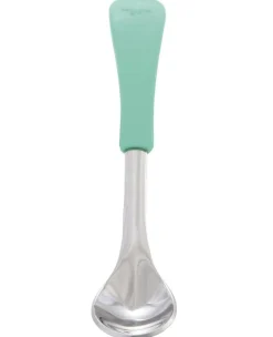 Avanchy Stainless Steel Infant Spoons, 2 Pack - Green