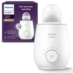 Avent Fast Baby Bottle Warmer with Smart Temperature Control and Automatic Shut-Off