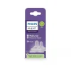 Avent Natural Response Nipples, Slow Flow (Flow 2), 2-pack