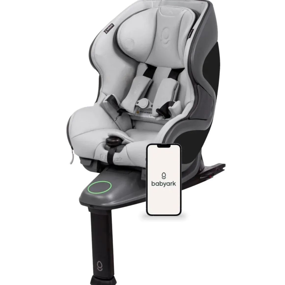 Babyark Convertible Car Seat, Smart - Charcoal Grey / Glacier Ice