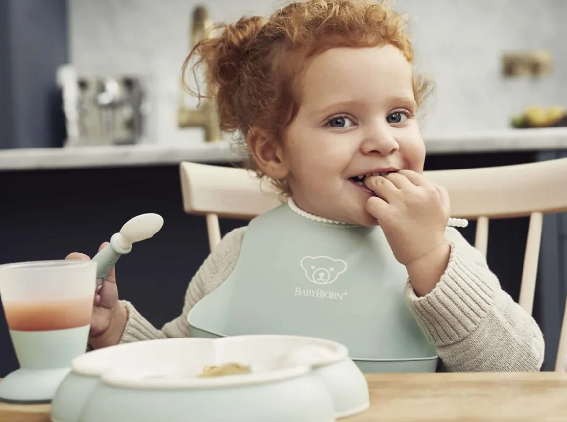 BabyBjorn Baby Dinner Set - Powder Green