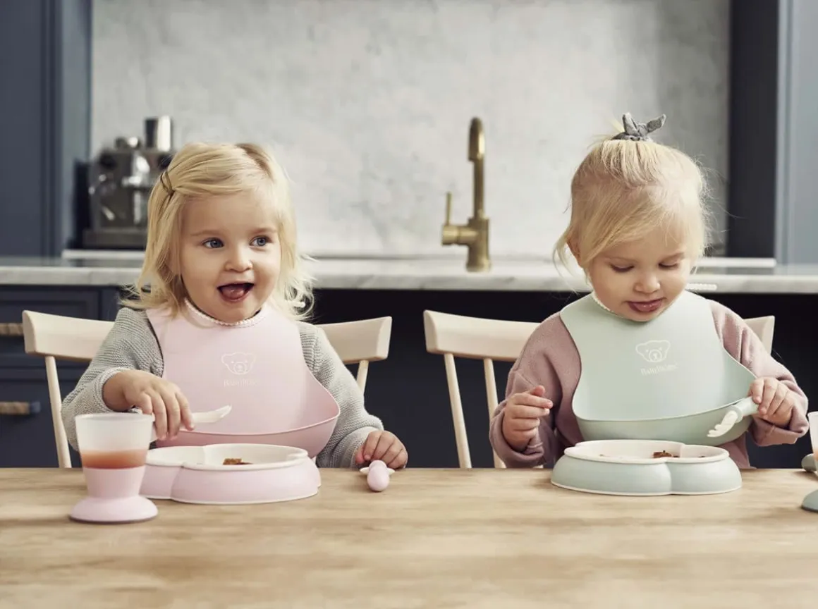 BabyBjorn Baby Dinner Set - Powder Green