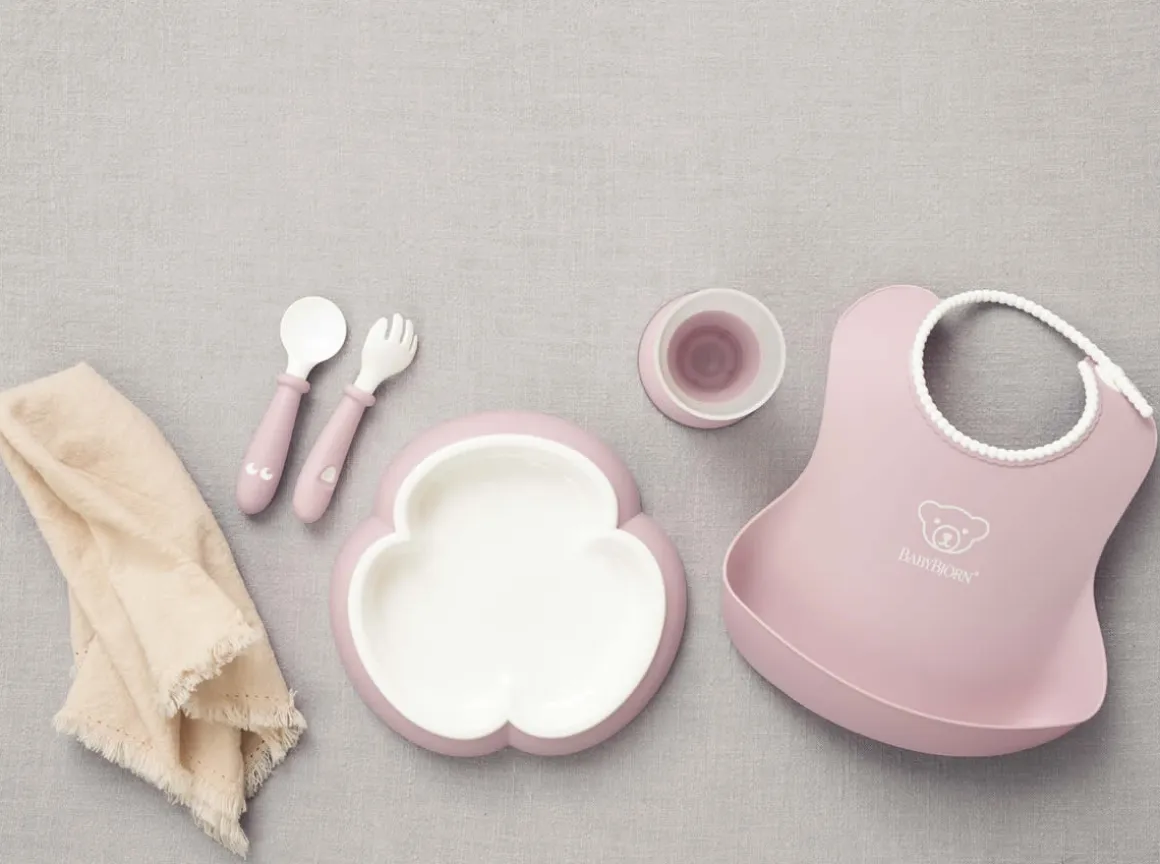 BabyBjorn Baby Dinner Set - Powder Green