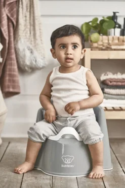 BabyBjorn Potty Training Bundle - Grey / White