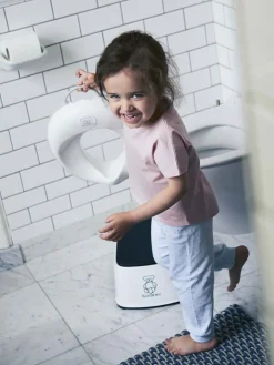 BabyBjorn Toilet Training Seat - White/Grey