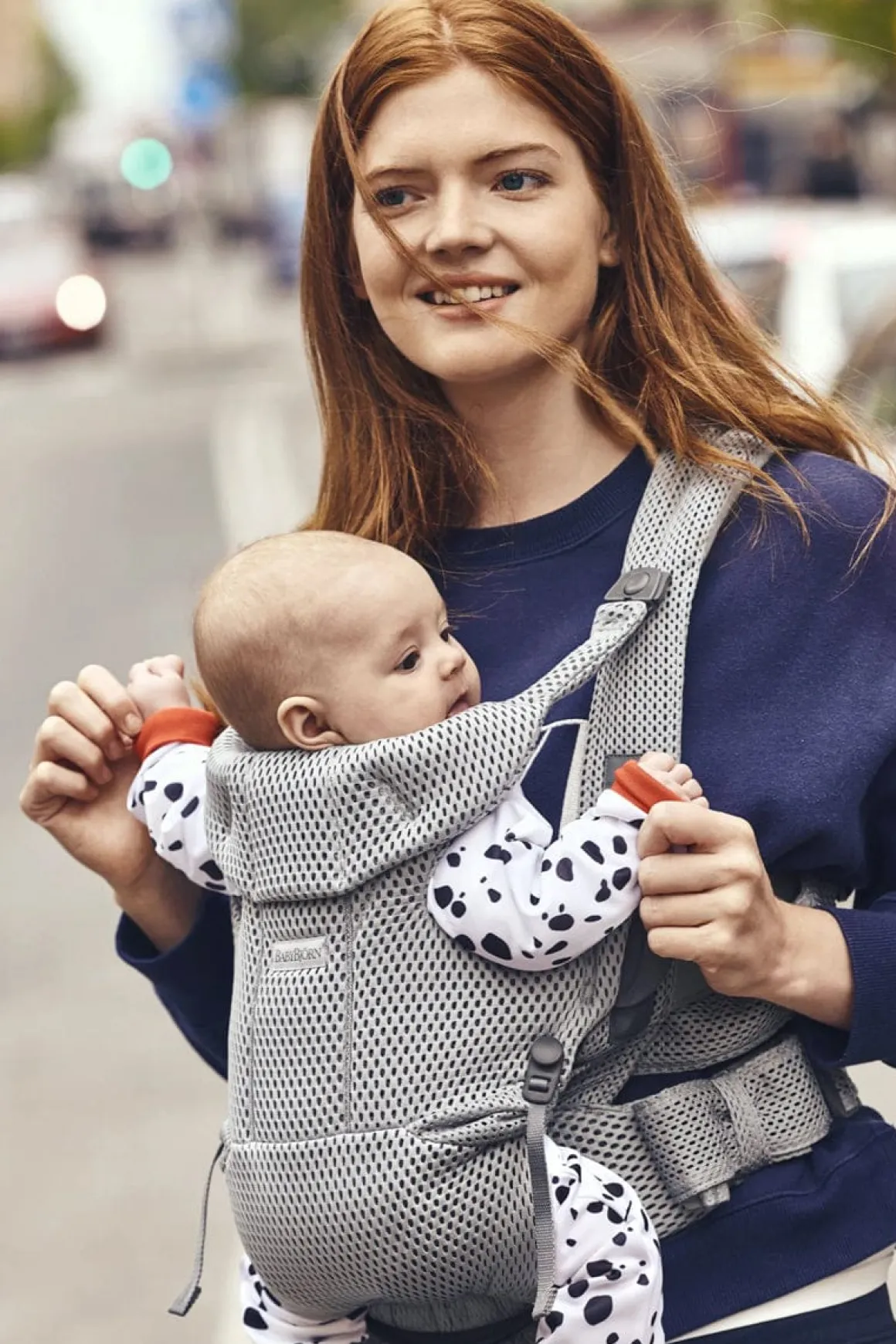 BabyBjörn Baby Carrier Free 3D Mesh, Gray