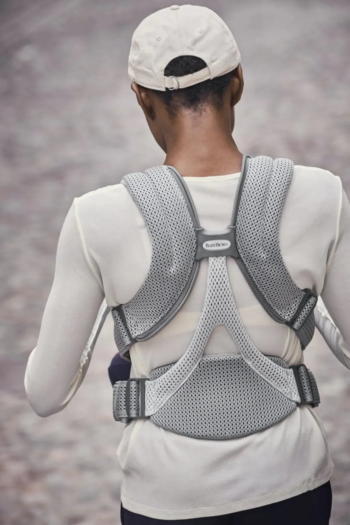 BabyBjörn Baby Carrier Free 3D Mesh, Gray
