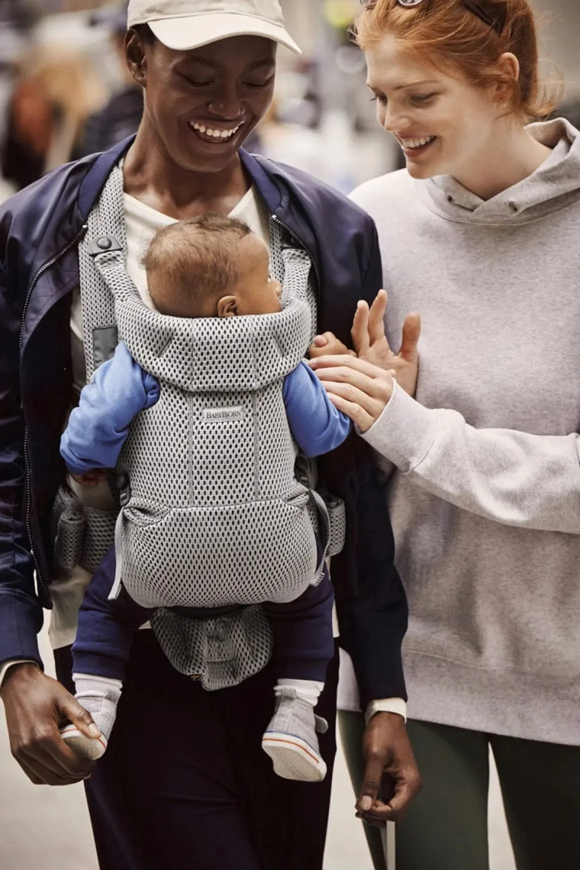 BabyBjörn Baby Carrier Free 3D Mesh, Gray
