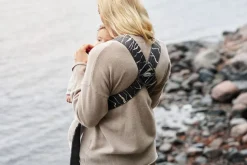 BabyBjörn Bouncer Bliss + Baby Carrier Mini Bundle - Black Mesh / Landscape