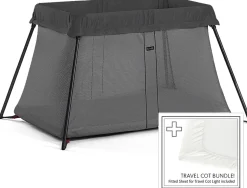 BabyBjörn Travel Crib Light Bundle - Black