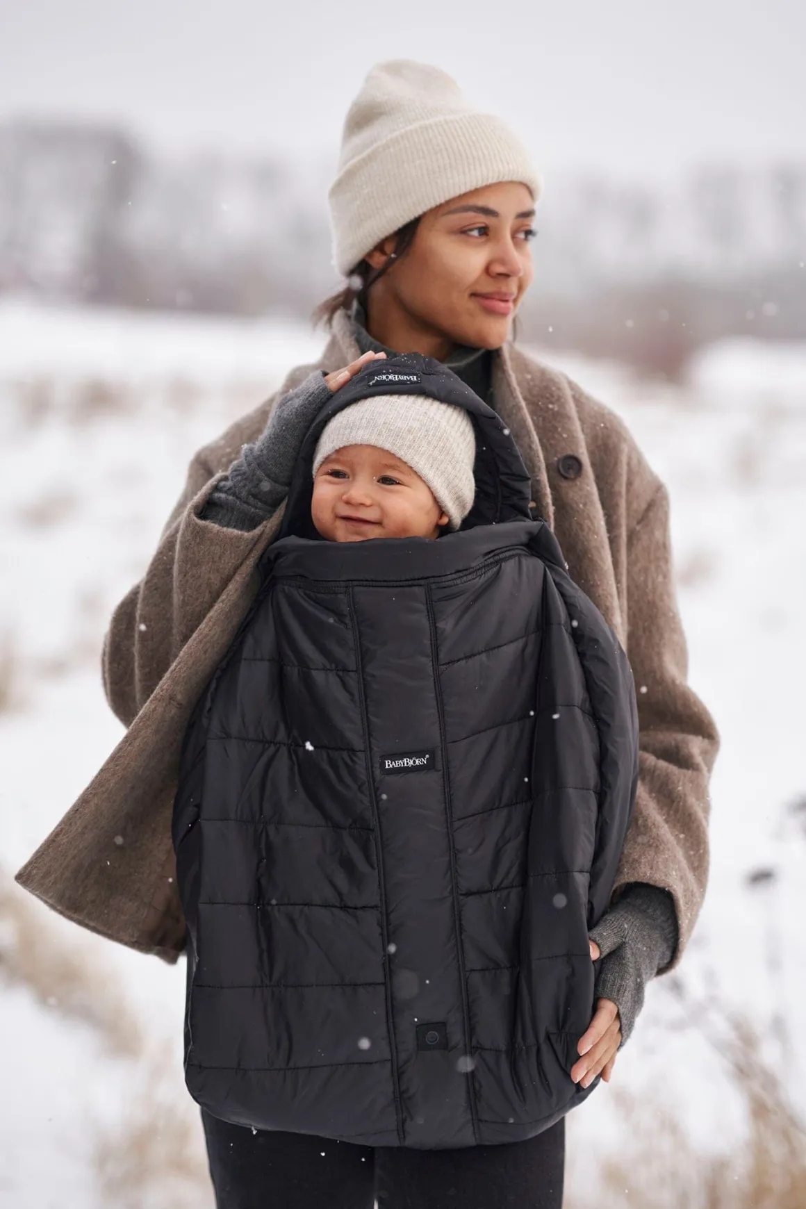 BabyBjörn Winter Cover for Baby Carrier - Black